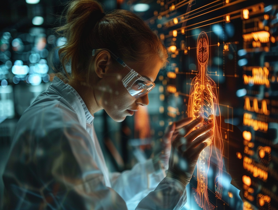 Medical and engineering professionals collaboration